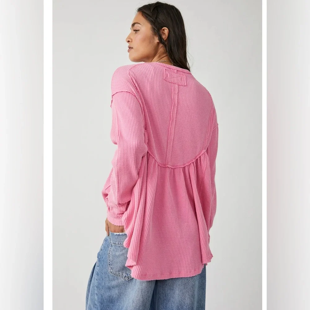 FREE PEOPLE Oh My Babydoll Top - Picture 4 of 10